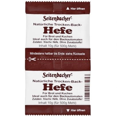 Seitenbacher Trockenhefe 2x10g