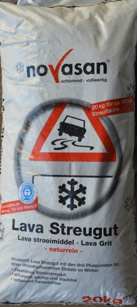 Lava Streugut naturrein Novasan 20 Kg