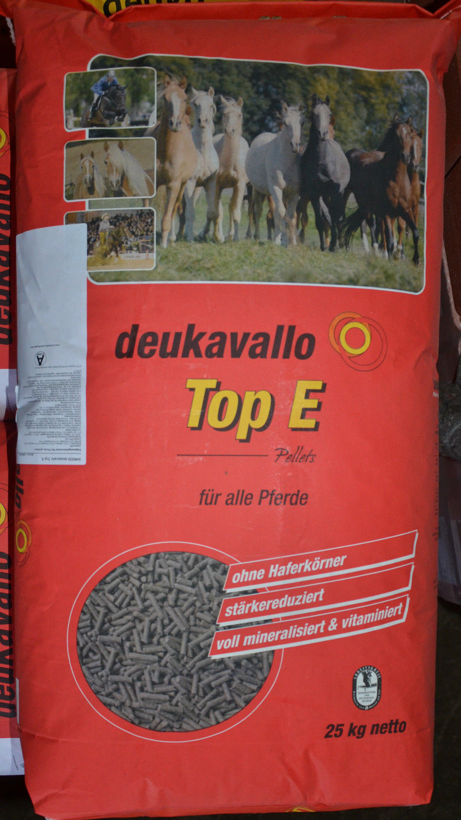 Deukavallo Top Gastro 20 Kg – Spezialfutter Für Magen- & Stoffwechselempfindliche Pferde, Getreidefrei, Stärke- & Zuckerreduziert Ohne Melasse Pferd