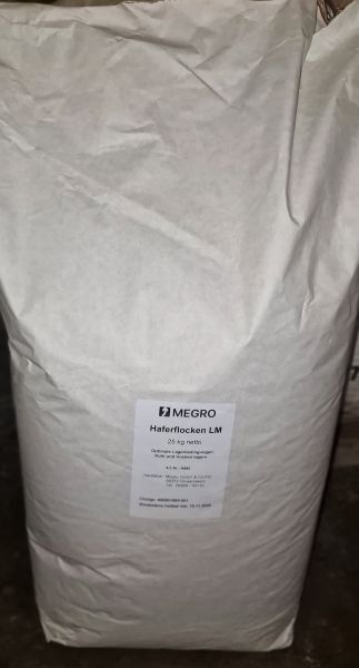 Großblatt Haferflocken LM 25 Kg